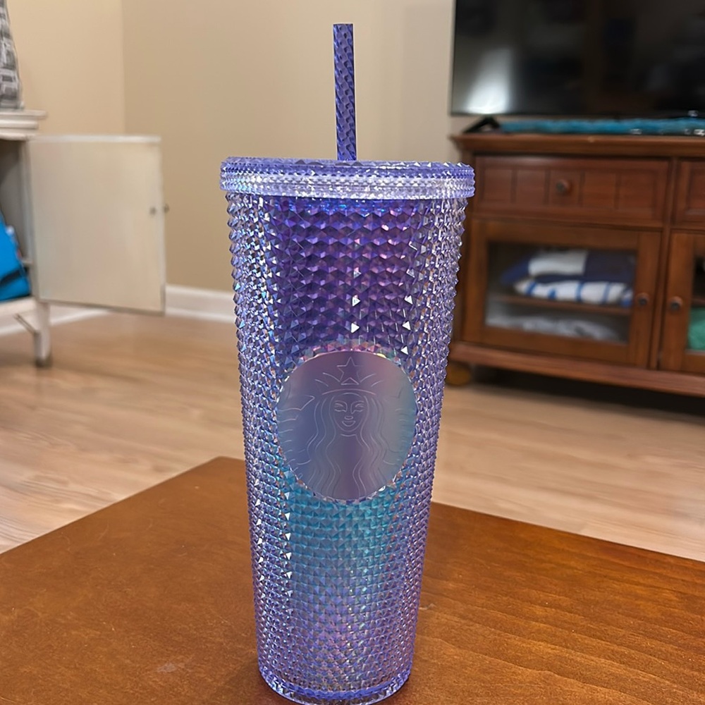 Starbucks blue and purple ombré tumbler in new condition